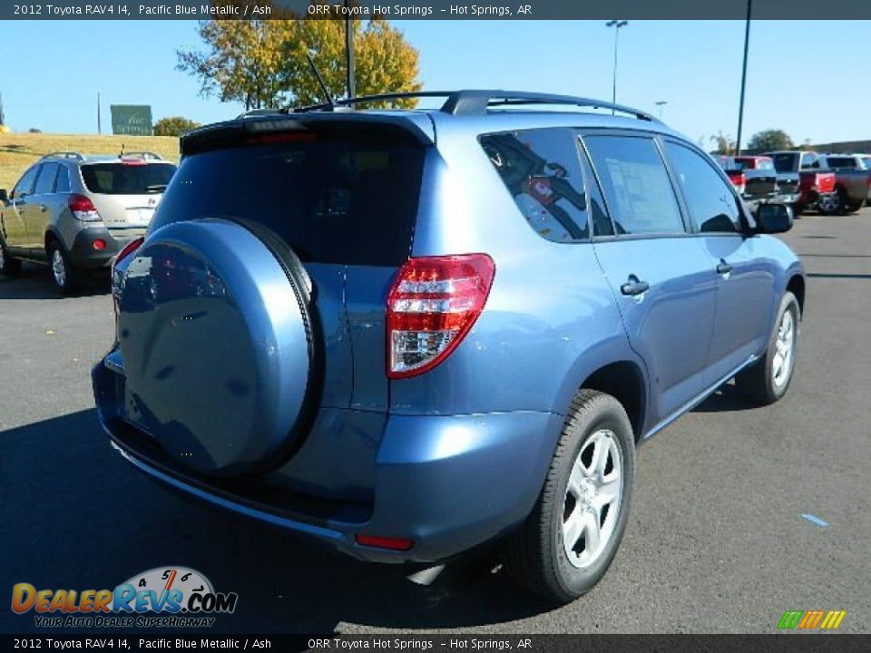 2012 Toyota RAV4 I4 Pacific Blue Metallic / Ash Photo #3