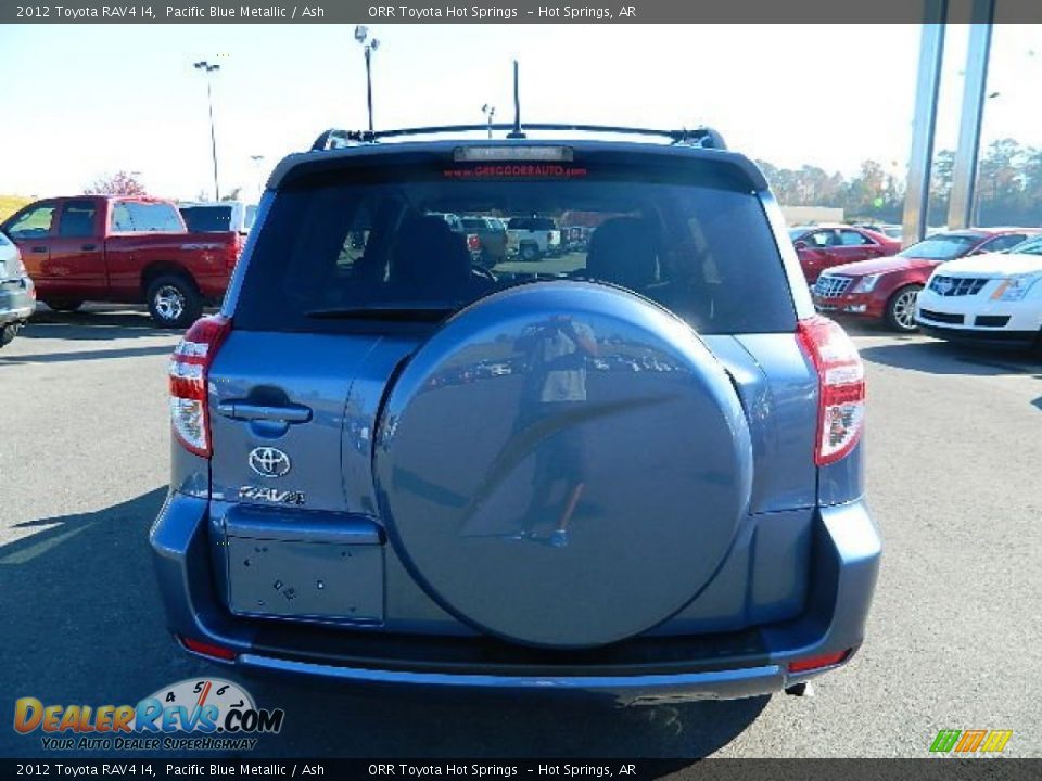 2012 Toyota RAV4 I4 Pacific Blue Metallic / Ash Photo #4