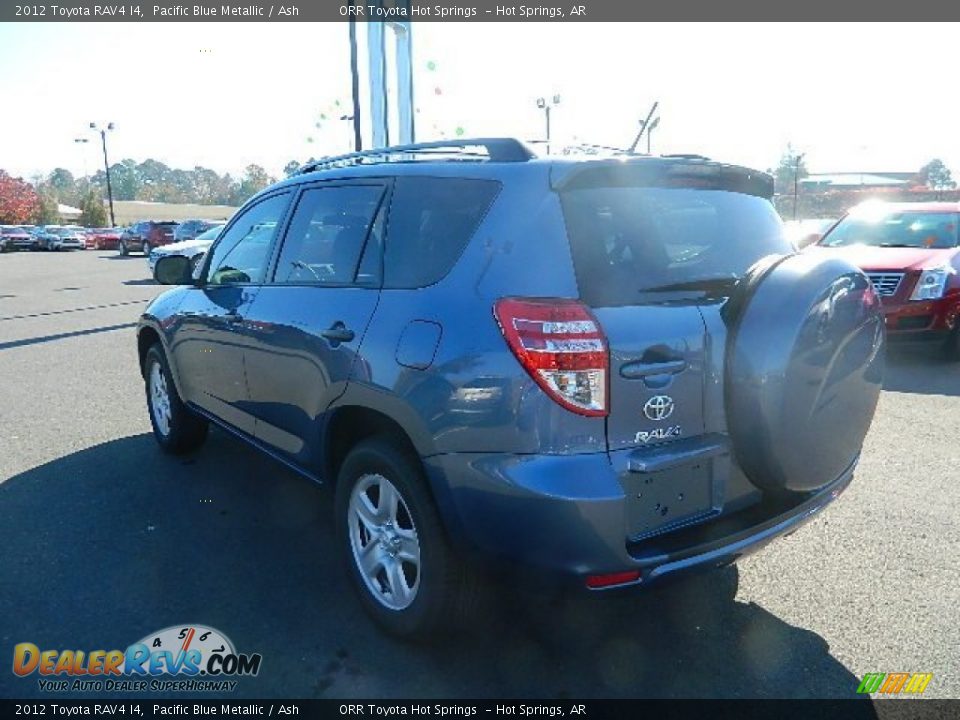 2012 Toyota RAV4 I4 Pacific Blue Metallic / Ash Photo #5