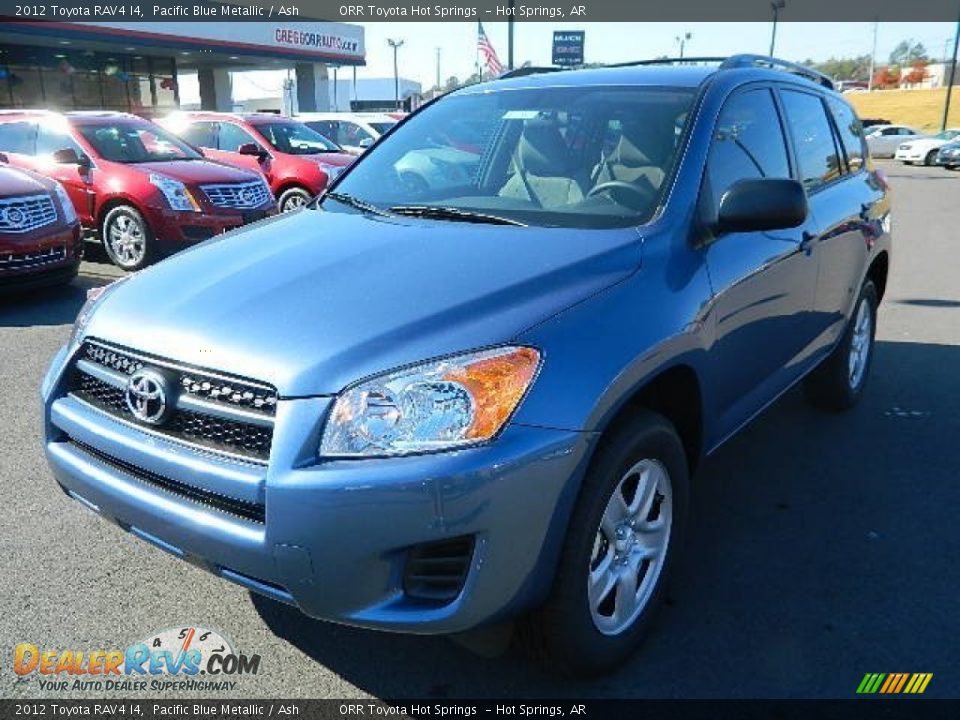2012 Toyota RAV4 I4 Pacific Blue Metallic / Ash Photo #7