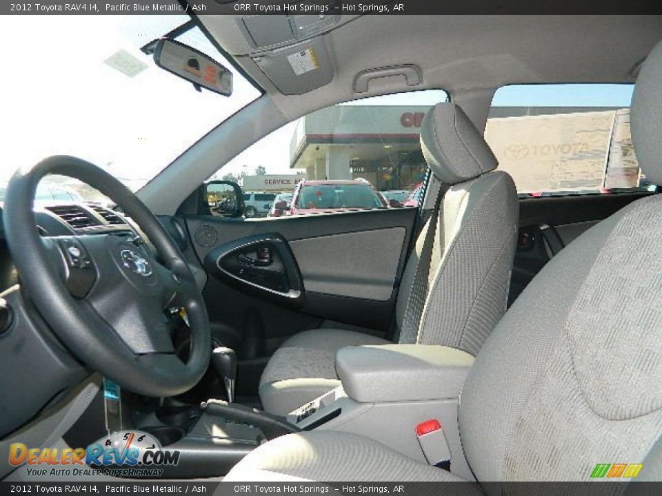 2012 Toyota RAV4 I4 Pacific Blue Metallic / Ash Photo #11