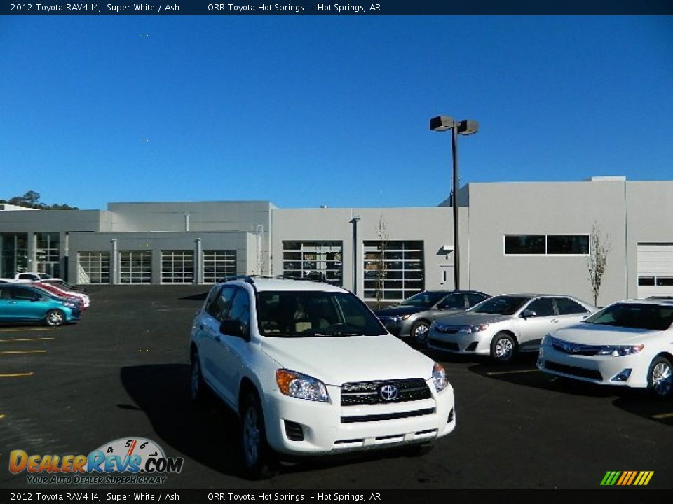 2012 Toyota RAV4 I4 Super White / Ash Photo #1