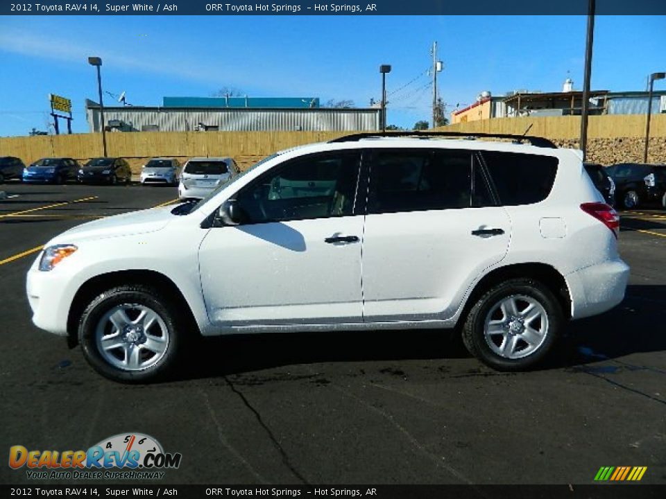 2012 Toyota RAV4 I4 Super White / Ash Photo #6