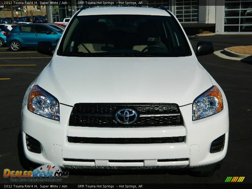 2012 Toyota RAV4 I4 Super White / Ash Photo #8