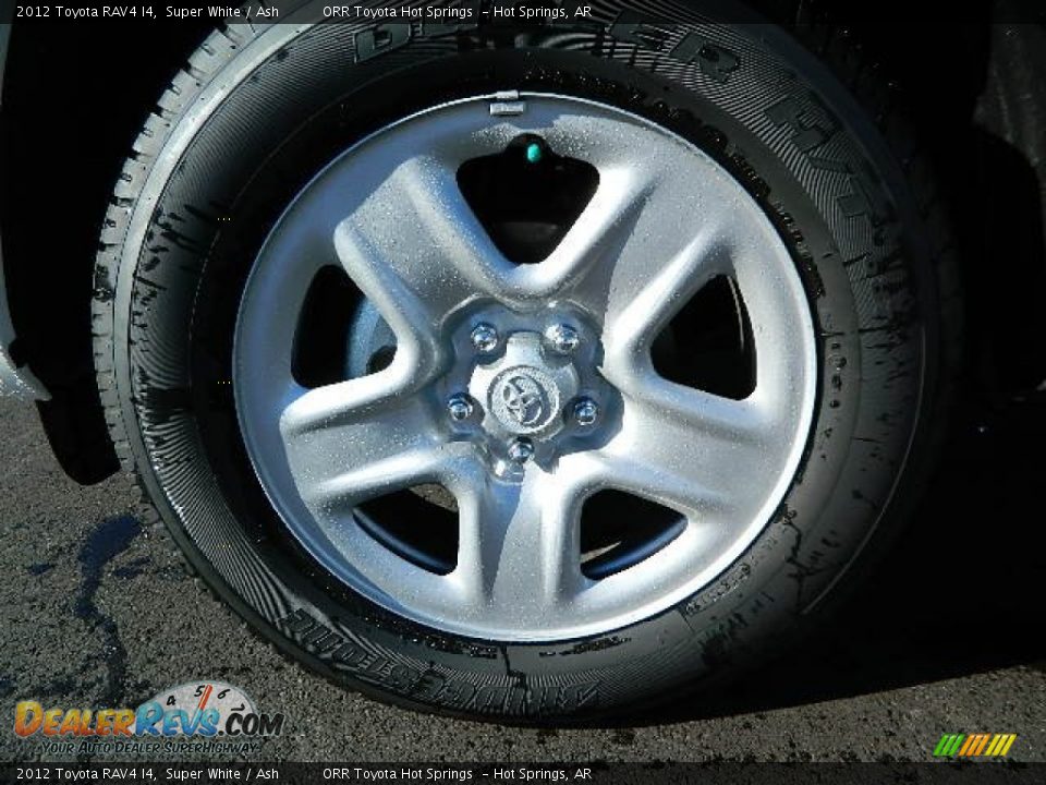 2012 Toyota RAV4 I4 Super White / Ash Photo #10