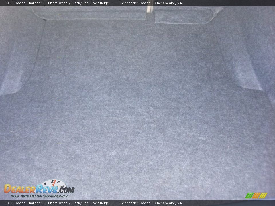 2012 Dodge Charger SE Bright White / Black/Light Frost Beige Photo #10