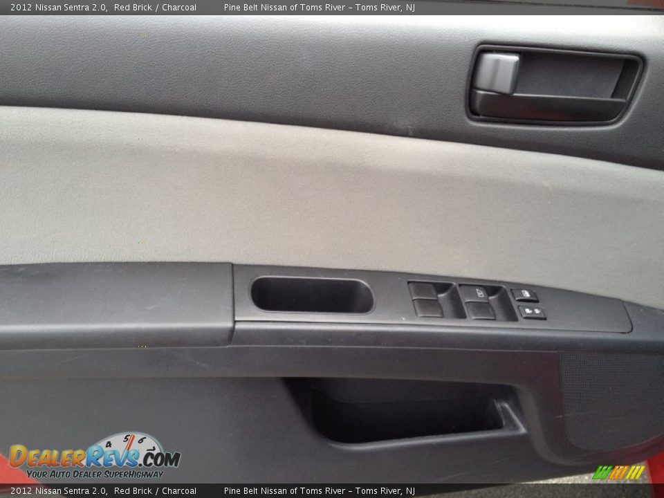 2012 Nissan Sentra 2.0 Red Brick / Charcoal Photo #8