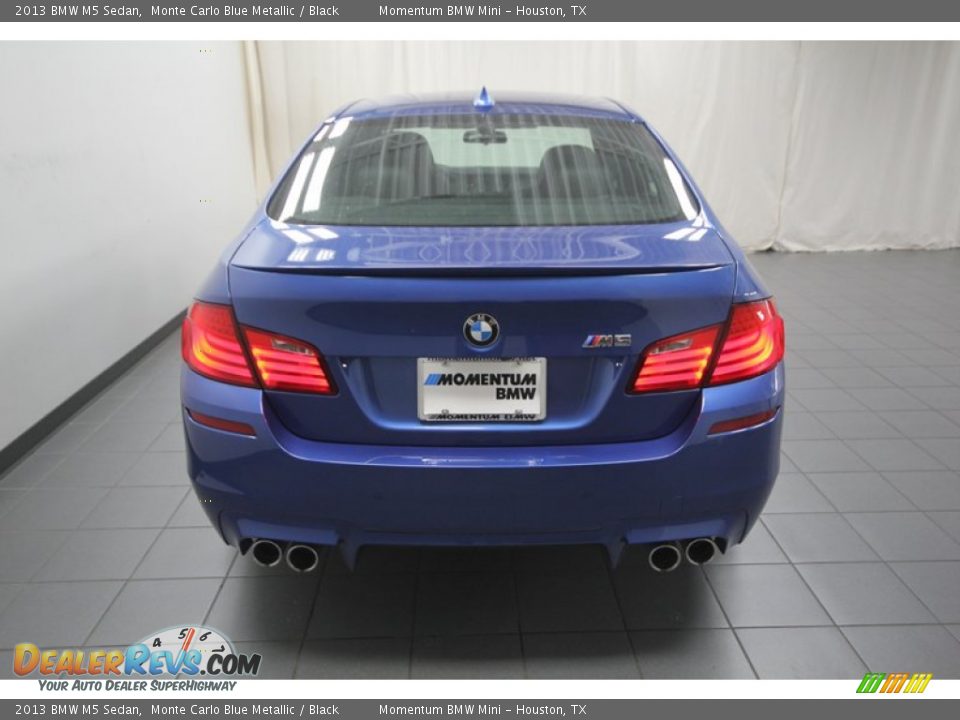 2013 BMW M5 Sedan Monte Carlo Blue Metallic / Black Photo #9