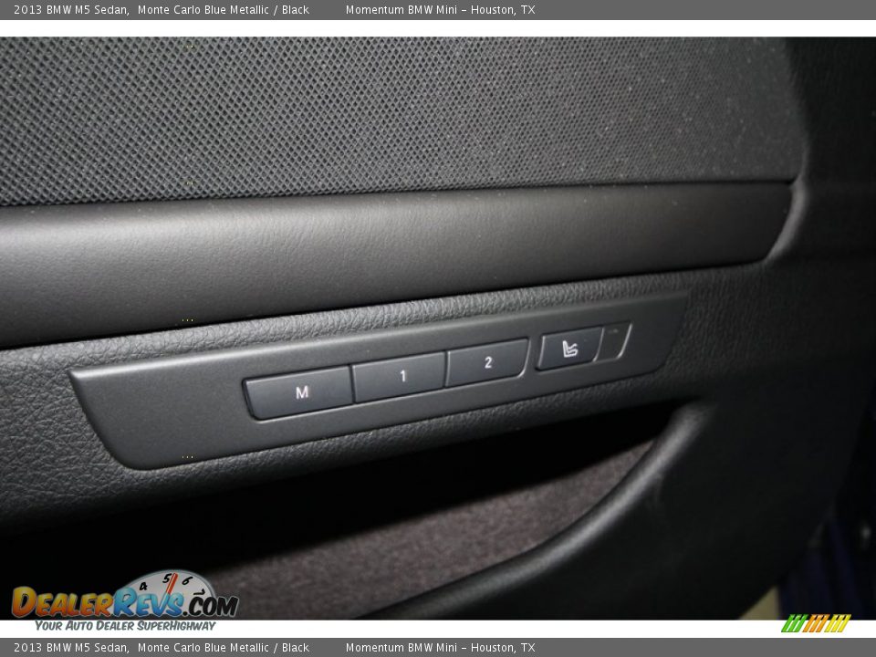 2013 BMW M5 Sedan Monte Carlo Blue Metallic / Black Photo #15