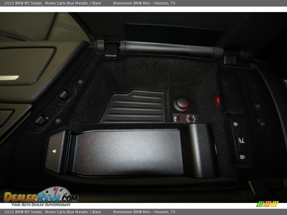 2013 BMW M5 Sedan Monte Carlo Blue Metallic / Black Photo #21
