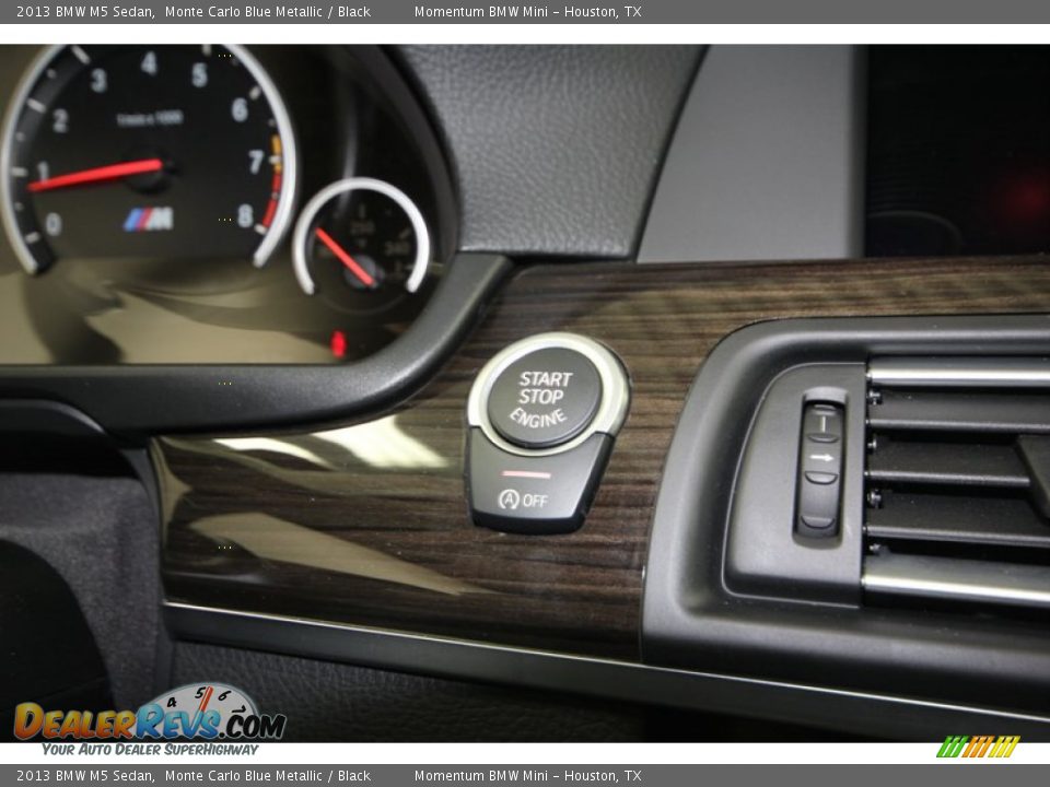2013 BMW M5 Sedan Monte Carlo Blue Metallic / Black Photo #22