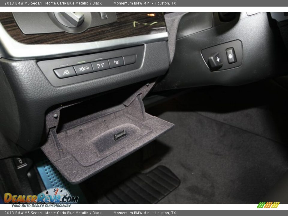 2013 BMW M5 Sedan Monte Carlo Blue Metallic / Black Photo #25