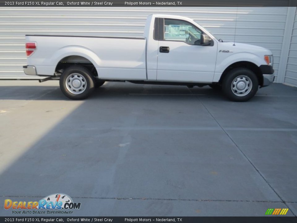 2013 Ford F150 XL Regular Cab Oxford White / Steel Gray Photo #2