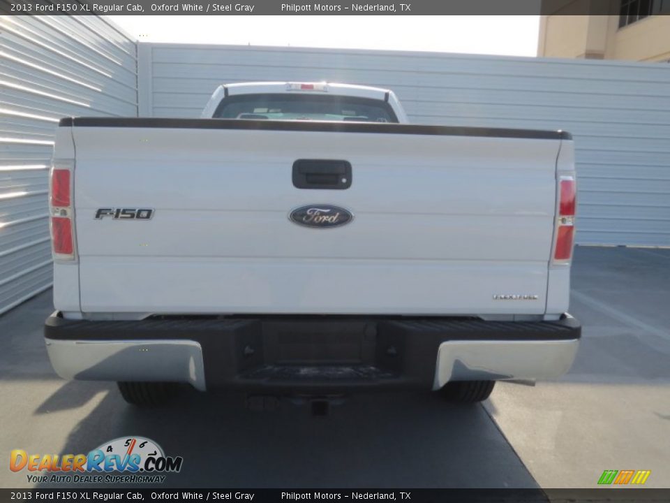 2013 Ford F150 XL Regular Cab Oxford White / Steel Gray Photo #4
