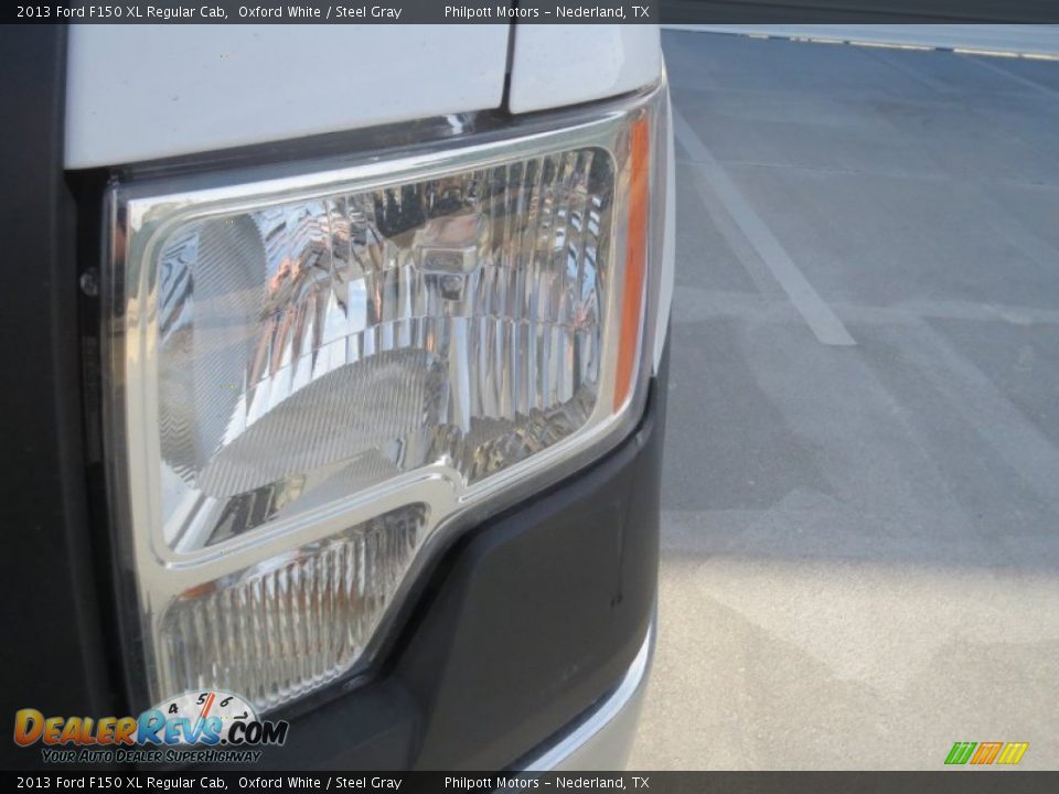 2013 Ford F150 XL Regular Cab Oxford White / Steel Gray Photo #8