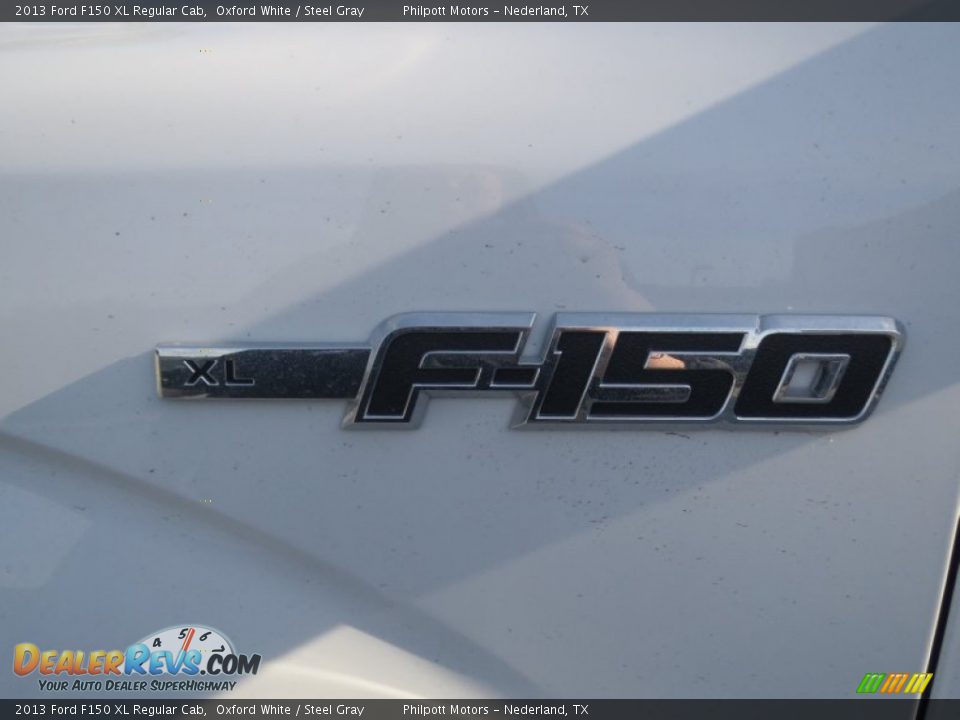 2013 Ford F150 XL Regular Cab Oxford White / Steel Gray Photo #11
