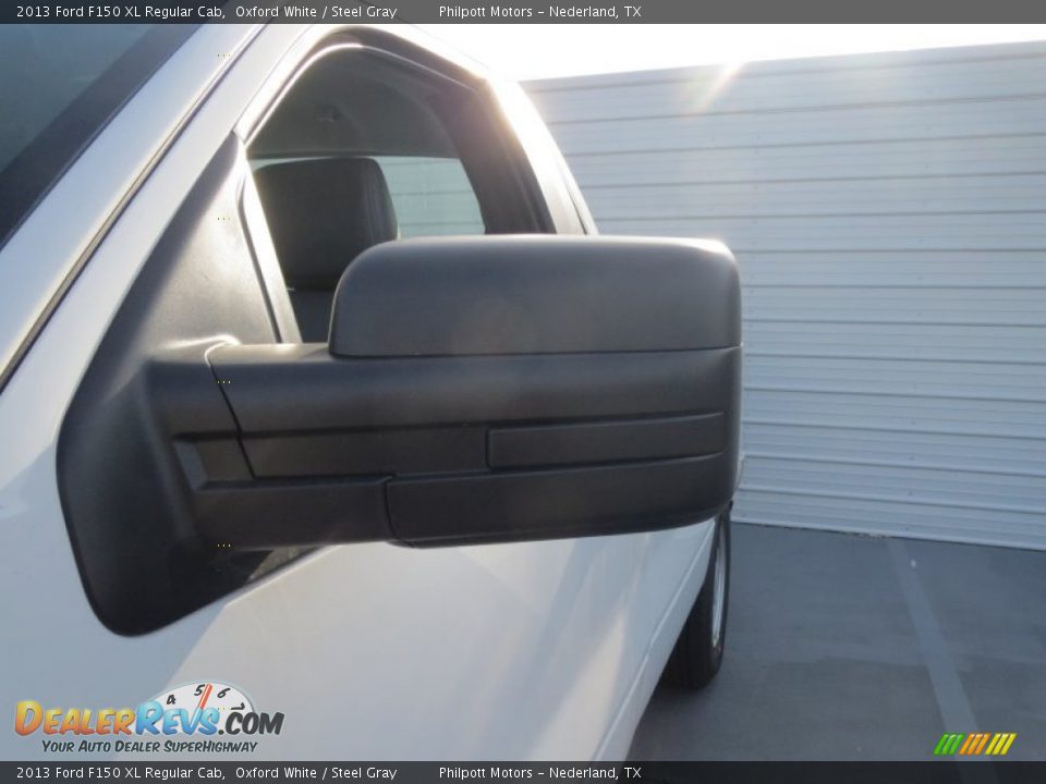 2013 Ford F150 XL Regular Cab Oxford White / Steel Gray Photo #12