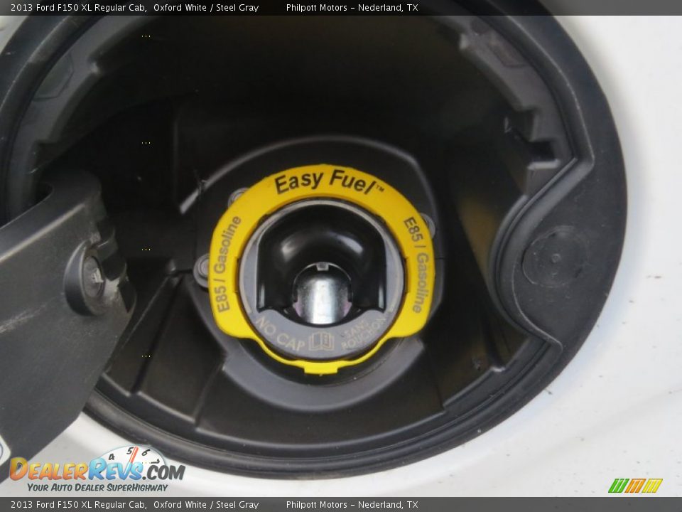 2013 Ford F150 XL Regular Cab Oxford White / Steel Gray Photo #13