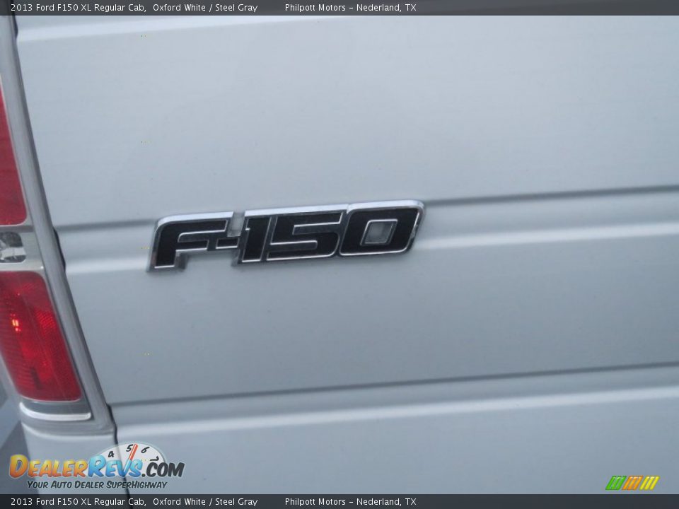2013 Ford F150 XL Regular Cab Oxford White / Steel Gray Photo #14