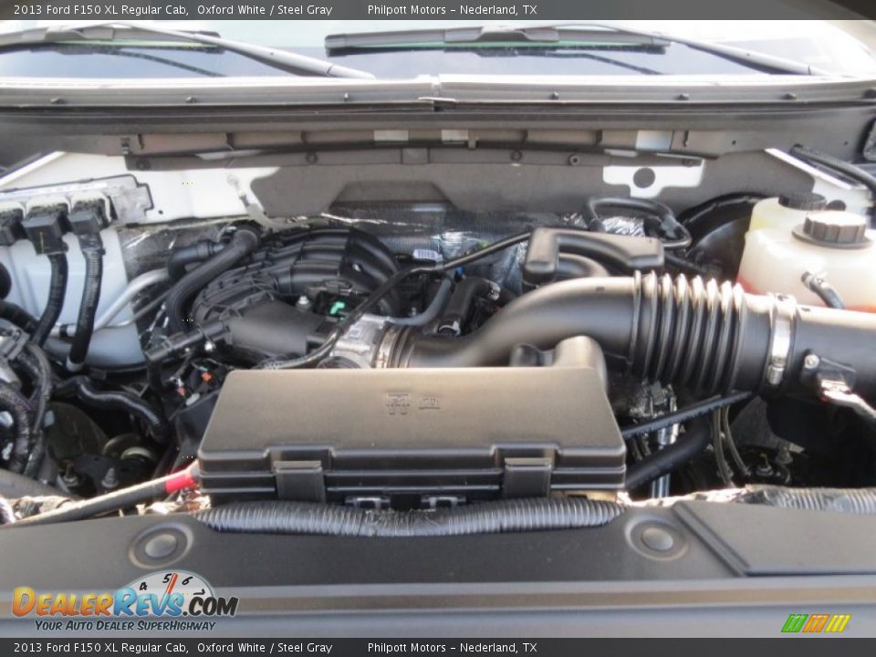 2013 Ford F150 XL Regular Cab Oxford White / Steel Gray Photo #16