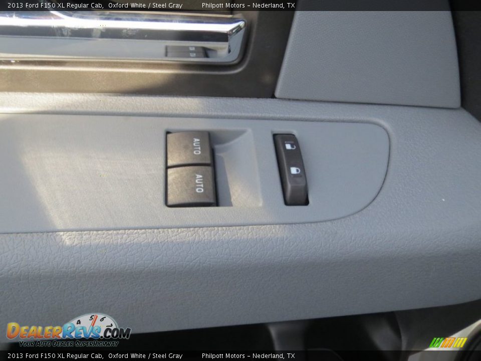2013 Ford F150 XL Regular Cab Oxford White / Steel Gray Photo #19