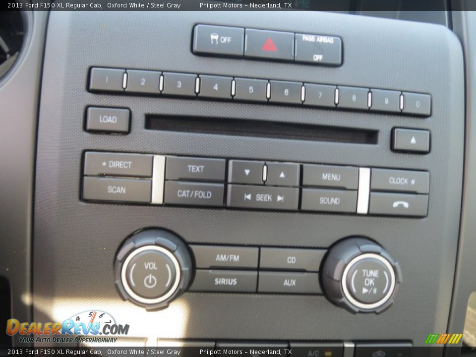 2013 Ford F150 XL Regular Cab Oxford White / Steel Gray Photo #25
