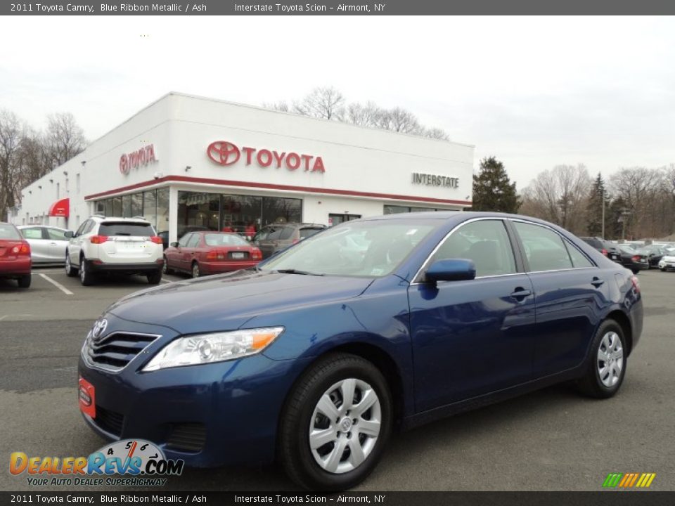 2011 Toyota Camry Blue Ribbon Metallic / Ash Photo #1