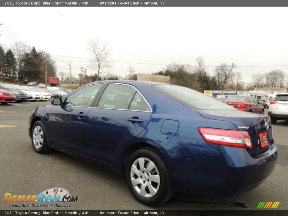 2011 Toyota Camry Blue Ribbon Metallic / Ash Photo #6