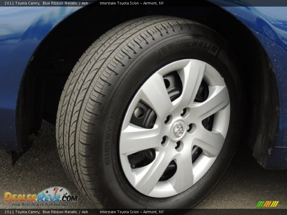 2011 Toyota Camry Blue Ribbon Metallic / Ash Photo #23