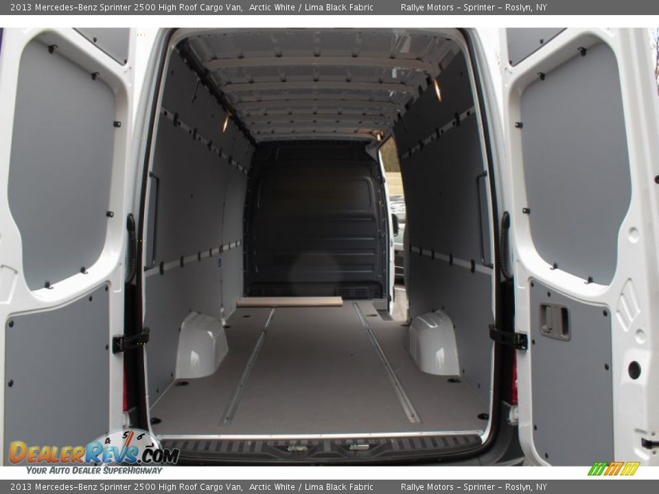 2013 Mercedes-Benz Sprinter 2500 High Roof Cargo Van Arctic White / Lima Black Fabric Photo #15