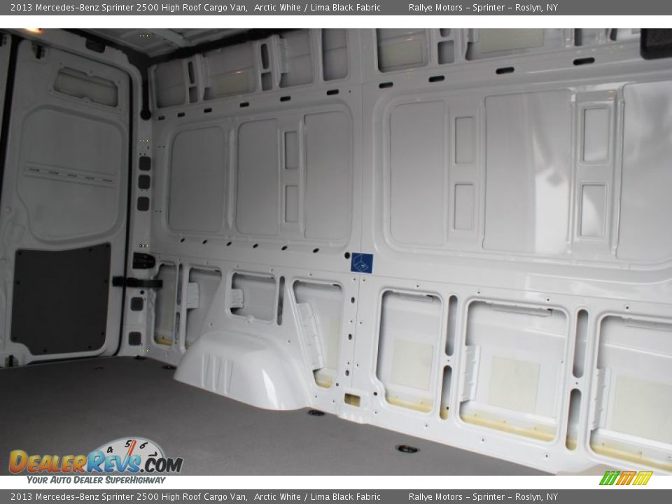 2013 Mercedes-Benz Sprinter 2500 High Roof Cargo Van Arctic White / Lima Black Fabric Photo #15