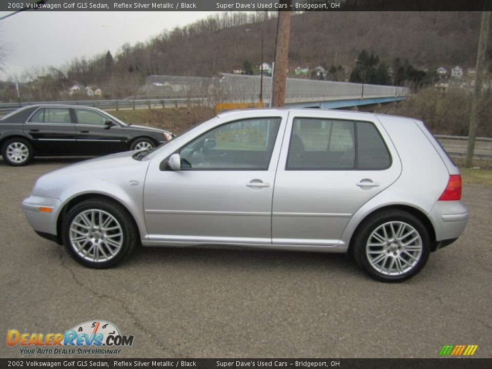 Reflex Silver Metallic 2002 Volkswagen Golf GLS Sedan Photo #2