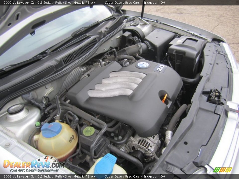 2002 Volkswagen Golf GLS Sedan 2.0 Liter SOHC 8-Valve 4 Cylinder Engine Photo #29