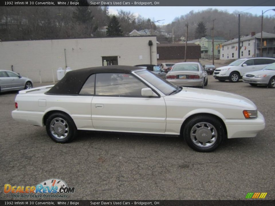 White 1992 Infiniti M 30 Convertible Photo #10