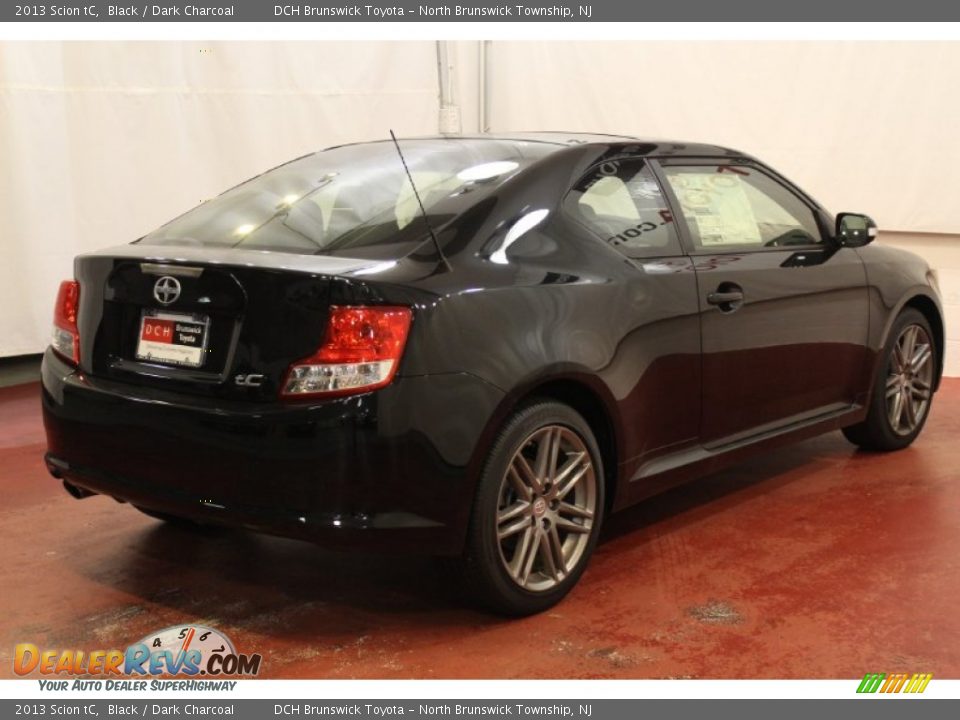 2013 Scion tC Black / Dark Charcoal Photo #4