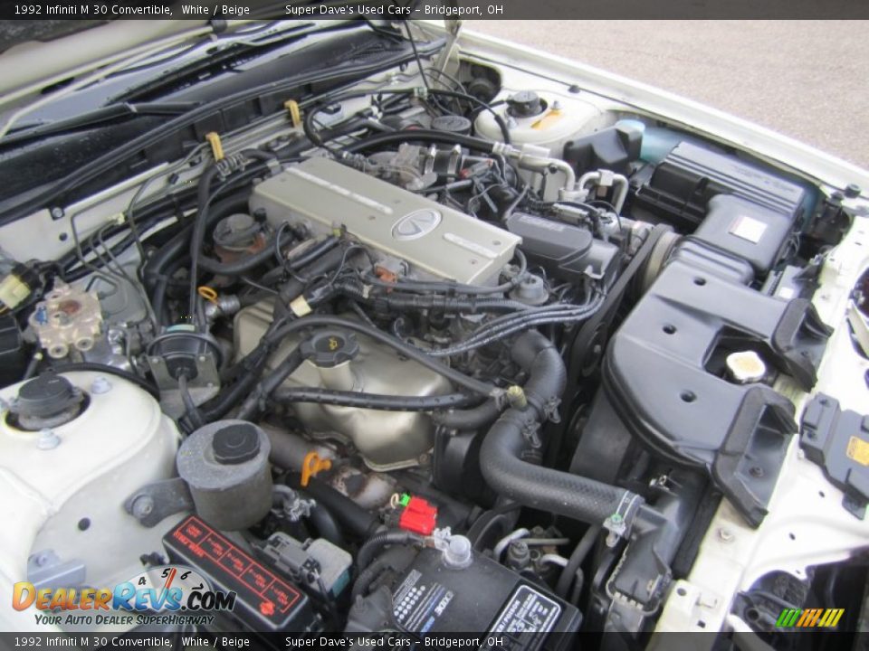 1992 Infiniti M 30 Convertible 3.0 Liter SOHC 12-Valve V6 Engine Photo #32