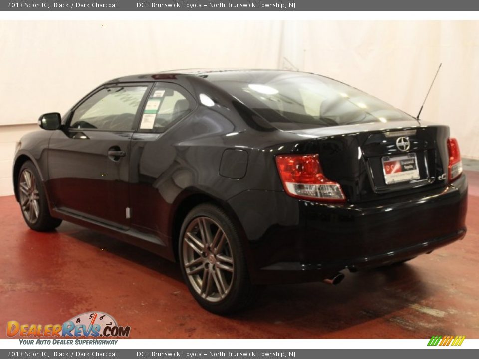 2013 Scion tC Black / Dark Charcoal Photo #6