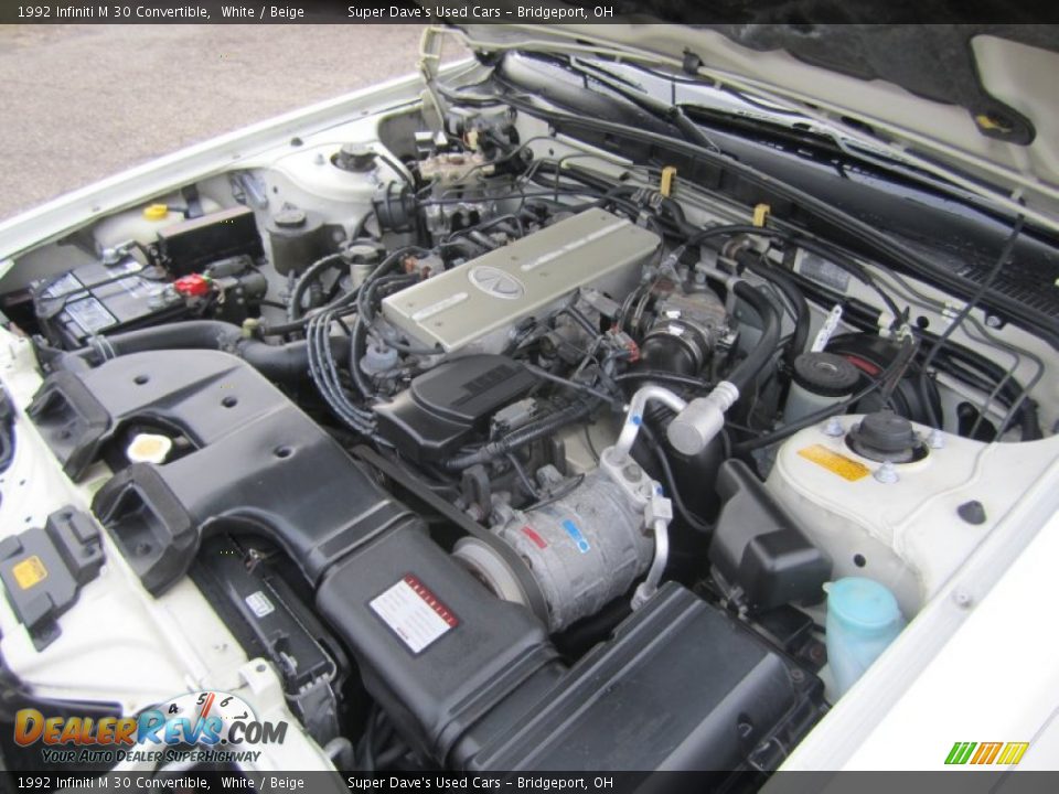 1992 Infiniti M 30 Convertible 3.0 Liter SOHC 12-Valve V6 Engine Photo #33