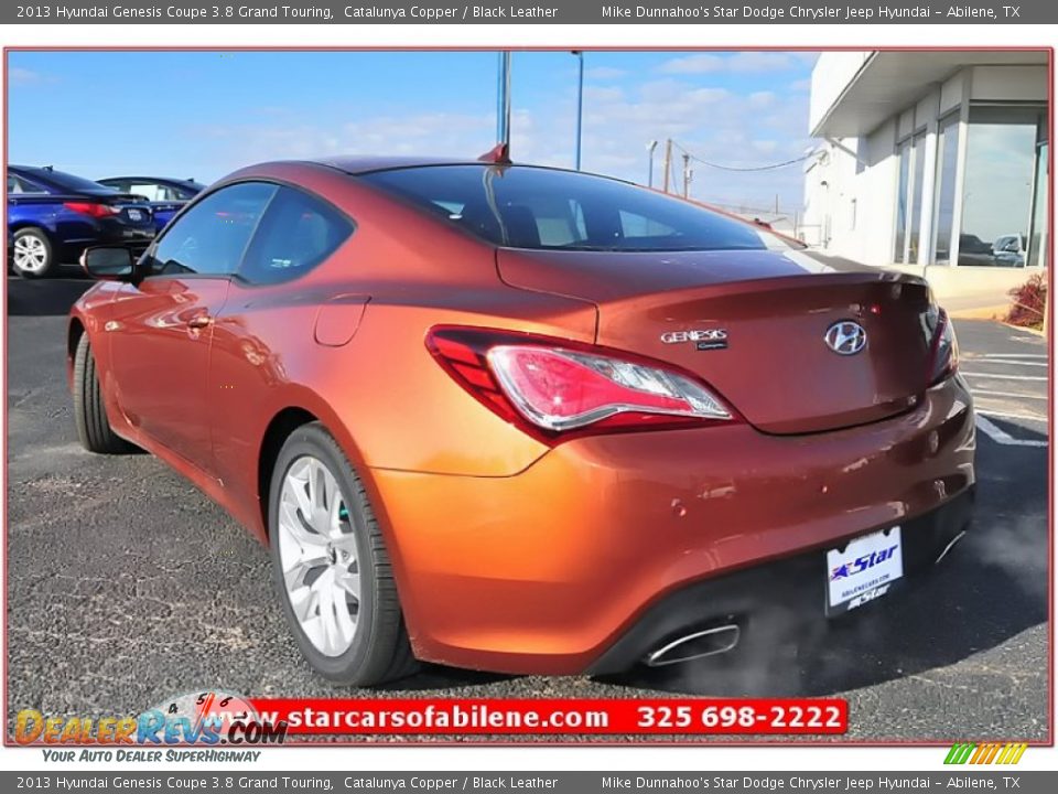 2013 Hyundai Genesis Coupe 3.8 Grand Touring Catalunya Copper / Black Leather Photo #3