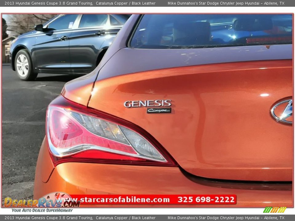 2013 Hyundai Genesis Coupe 3.8 Grand Touring Catalunya Copper / Black Leather Photo #5