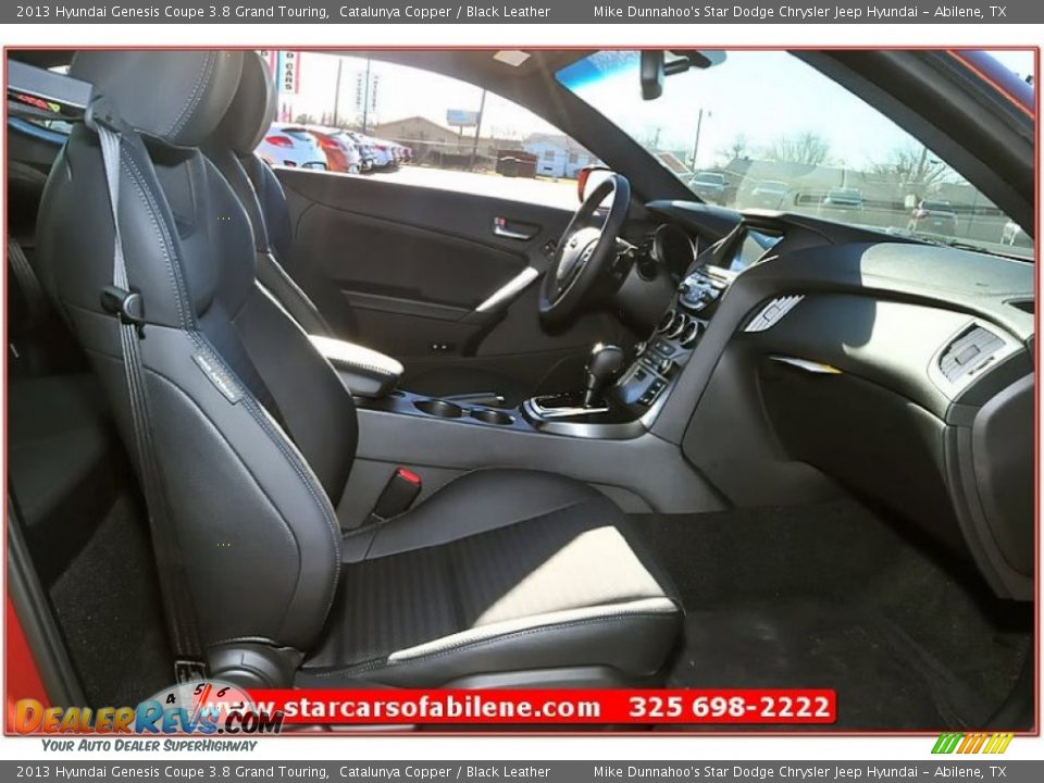 2013 Hyundai Genesis Coupe 3.8 Grand Touring Catalunya Copper / Black Leather Photo #21