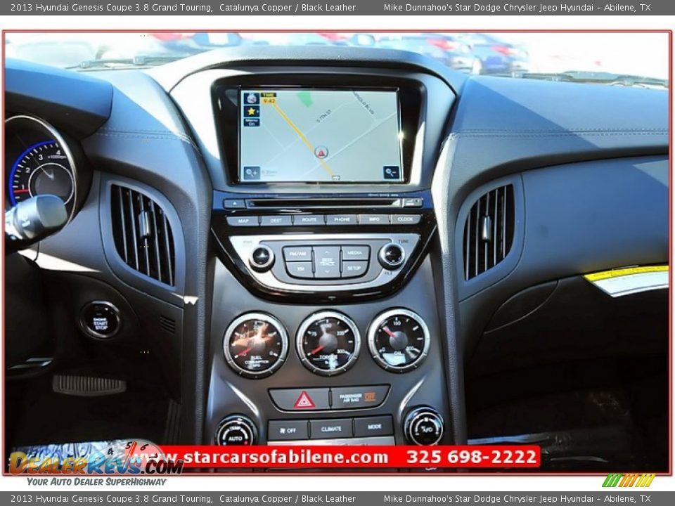2013 Hyundai Genesis Coupe 3.8 Grand Touring Catalunya Copper / Black Leather Photo #27