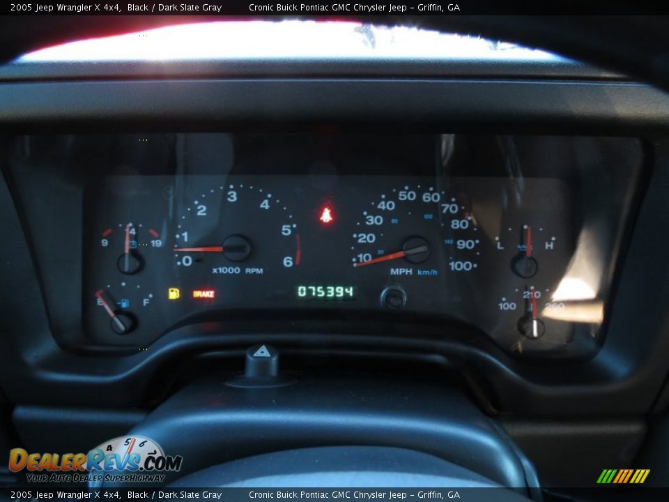 2005 Jeep Wrangler X 4x4 Black / Dark Slate Gray Photo #21