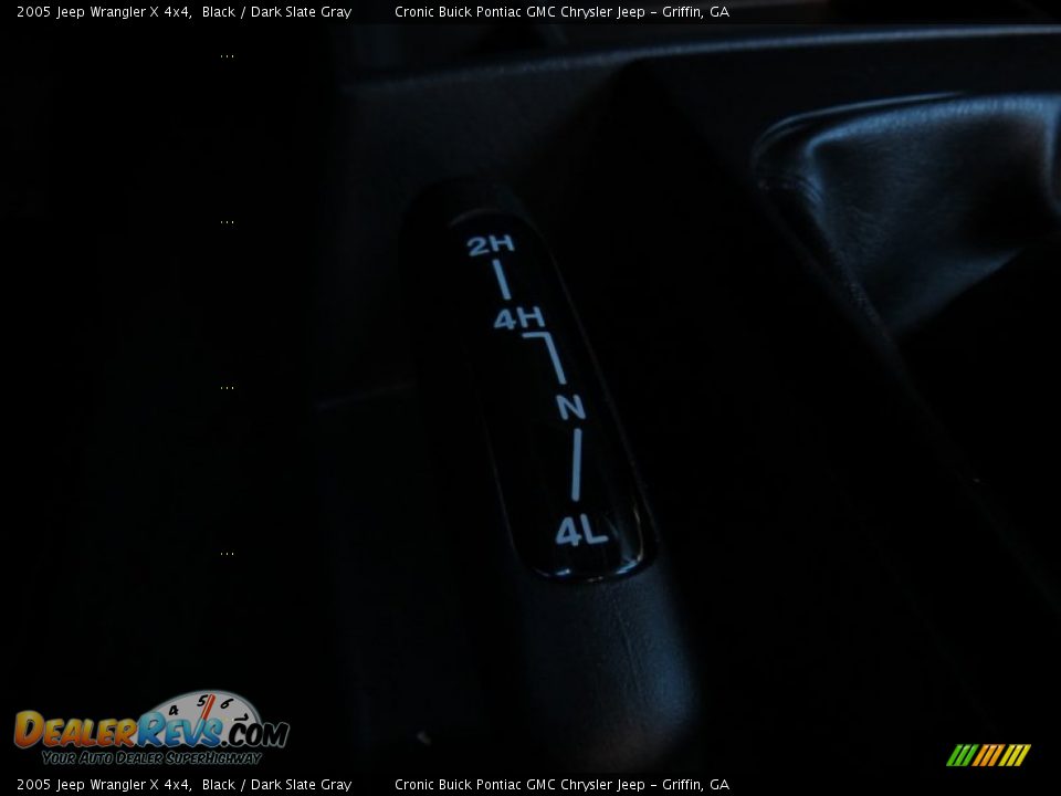 2005 Jeep Wrangler X 4x4 Black / Dark Slate Gray Photo #25