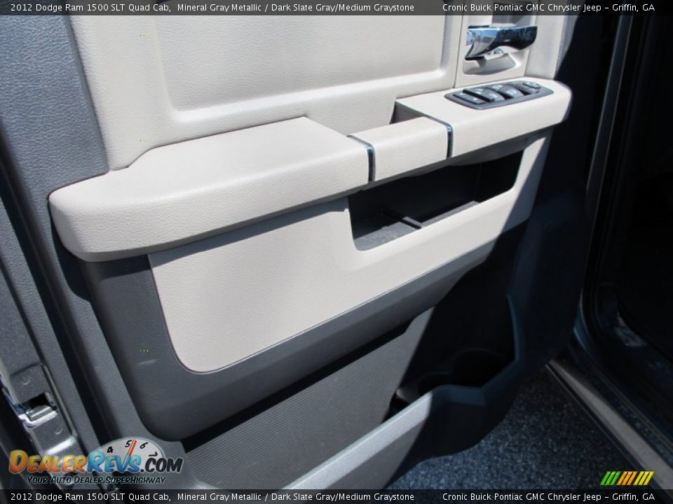 2012 Dodge Ram 1500 SLT Quad Cab Mineral Gray Metallic / Dark Slate Gray/Medium Graystone Photo #10