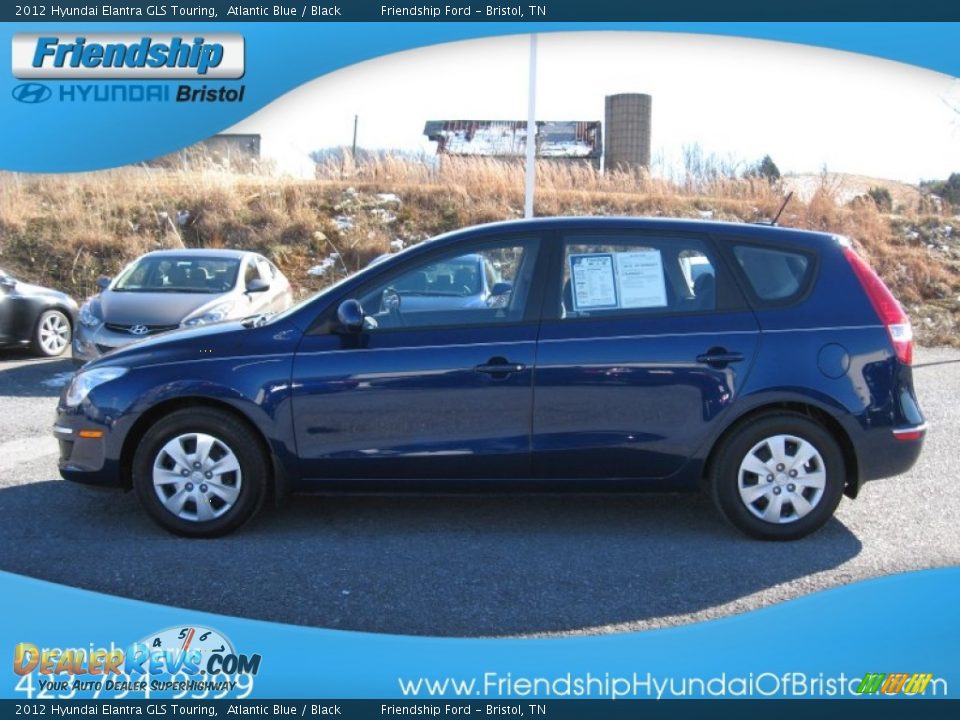 2012 Hyundai Elantra GLS Touring Atlantic Blue / Black Photo #2