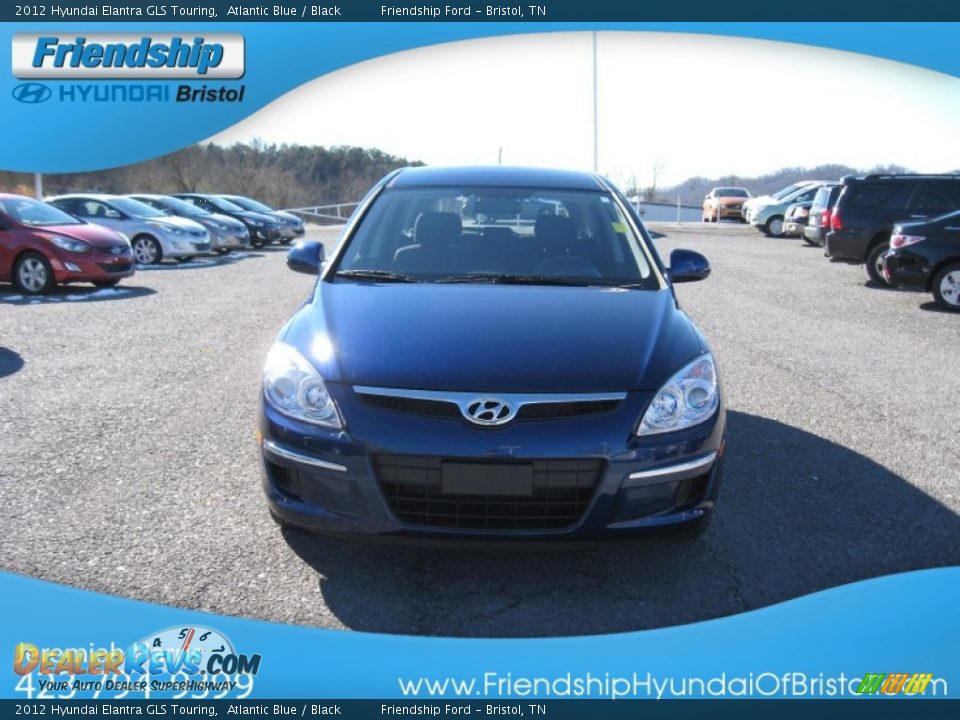 2012 Hyundai Elantra GLS Touring Atlantic Blue / Black Photo #4