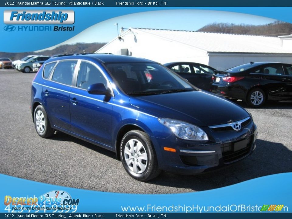 2012 Hyundai Elantra GLS Touring Atlantic Blue / Black Photo #5
