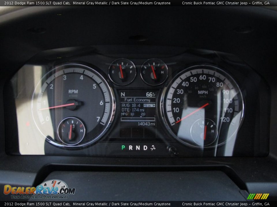 2012 Dodge Ram 1500 SLT Quad Cab Mineral Gray Metallic / Dark Slate Gray/Medium Graystone Photo #19