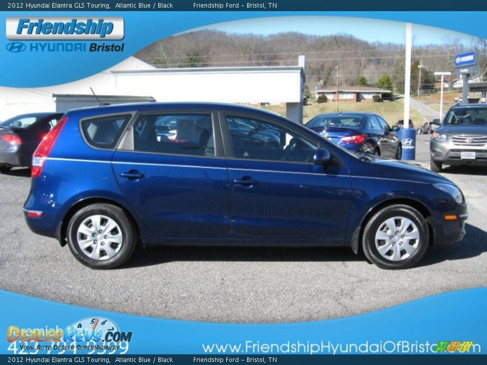 2012 Hyundai Elantra GLS Touring Atlantic Blue / Black Photo #6